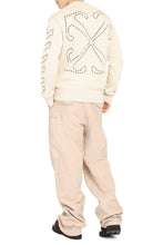 Load image into Gallery viewer, Cotton blend crew-neck sweater
