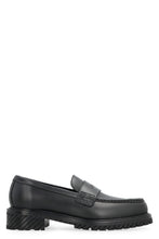 Load image into Gallery viewer, Military leather loafers
