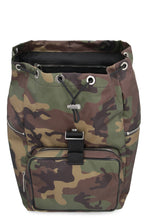 Load image into Gallery viewer, Arrow Tuc coated canvas backpack
