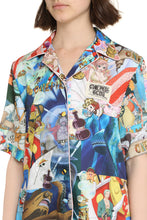 Load image into Gallery viewer, Printed bowling shirt
