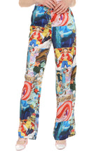 Load image into Gallery viewer, Printed wide-leg trousers
