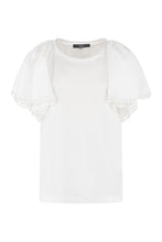 Load image into Gallery viewer, Ossola embroidered cotton blouse

