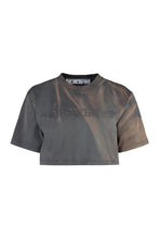 Load image into Gallery viewer, Logo detail cropped t-shirt
