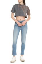 Load image into Gallery viewer, Logo detail cropped t-shirt
