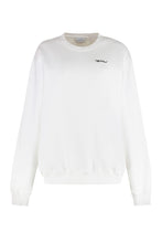 Load image into Gallery viewer, Cotton crew-neck sweatshirt
