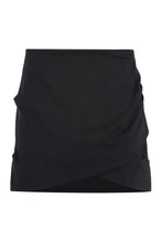 Load image into Gallery viewer, Wool-blend mini skirt
