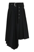 Load image into Gallery viewer, Pleated asymmetrical skirt
