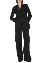 Load image into Gallery viewer, Wool single-breasted blazer
