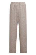 Load image into Gallery viewer, Linen wide leg trousers
