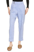 Load image into Gallery viewer, High-waist tapered-fit trousers
