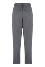 Load image into Gallery viewer, Wool pants with straight legs
