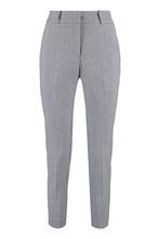Load image into Gallery viewer, High-waist tapered-fit trousers
