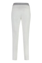 Load image into Gallery viewer, Stretch gabardine cigarette trousers
