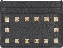 Load image into Gallery viewer, Valentino Garavani - Rockstud leather card holder

