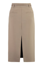 Load image into Gallery viewer, Stretch pencil skirt
