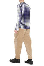 Load image into Gallery viewer, Striped cotton t-shirt
