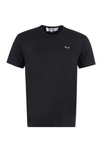 Load image into Gallery viewer, Cotton crew-neck T-shirt
