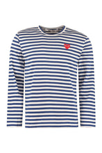 Load image into Gallery viewer, Striped cotton t-shirt
