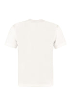 Load image into Gallery viewer, Patch detail printed cotton t-shirt
