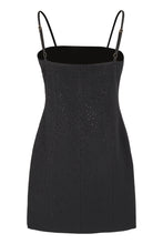 Load image into Gallery viewer, Rhinestone mini dress

