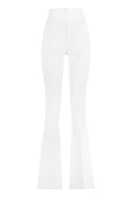 Load image into Gallery viewer, Flared crêpe trousers
