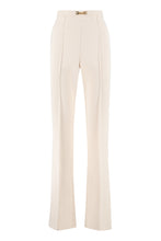 Load image into Gallery viewer, Crepe wide-leg trousers
