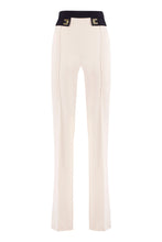 Load image into Gallery viewer, High-waist crêpe trousers
