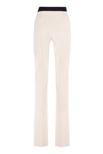 Load image into Gallery viewer, High-waist crêpe trousers
