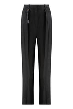 Load image into Gallery viewer, High-waist wide-leg trousers
