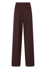 Load image into Gallery viewer, Wide-leg pants with metallic detail
