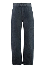 Load image into Gallery viewer, High-rise straight leg jeans
