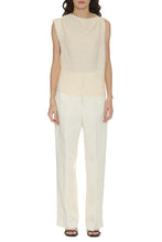 Load image into Gallery viewer, Linen blend trousers
