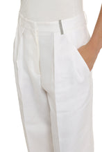 Load image into Gallery viewer, Linen wide leg trousers

