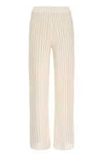 Load image into Gallery viewer, Wide leg knitted trousers
