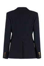 Load image into Gallery viewer, Double-breasted wool blazer
