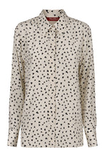 Load image into Gallery viewer, Pagine printed crêpe de chine shirt
