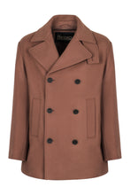 Load image into Gallery viewer, Peacoat in blended wool
