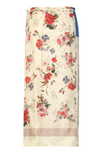 Load image into Gallery viewer, Peggi printed silk wrap skirt
