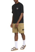 Load image into Gallery viewer, Slogan cotton crew-neck T-shirt
