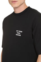 Load image into Gallery viewer, Slogan cotton crew-neck T-shirt
