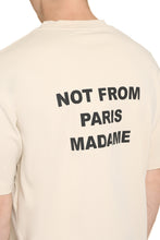 Load image into Gallery viewer, Slogan cotton crew-neck T-shirt
