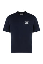 Load image into Gallery viewer, Slogan cotton crew-neck T-shirt
