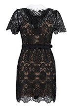 Load image into Gallery viewer, Macramé lace mini dress
