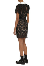 Load image into Gallery viewer, Macramé lace mini dress

