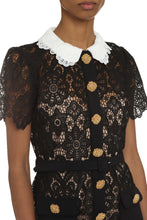 Load image into Gallery viewer, Macramé lace mini dress
