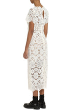 Load image into Gallery viewer, Floral macramé-lace dress
