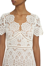 Load image into Gallery viewer, Floral macramé-lace dress
