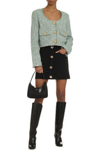 Load image into Gallery viewer, Boucle jersey single-breasted jacket
