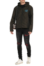 Load image into Gallery viewer, Logo print techno nylon jacket
