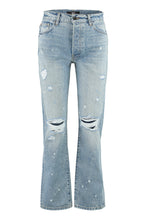 Load image into Gallery viewer, 5-pocket straight-leg jeans
